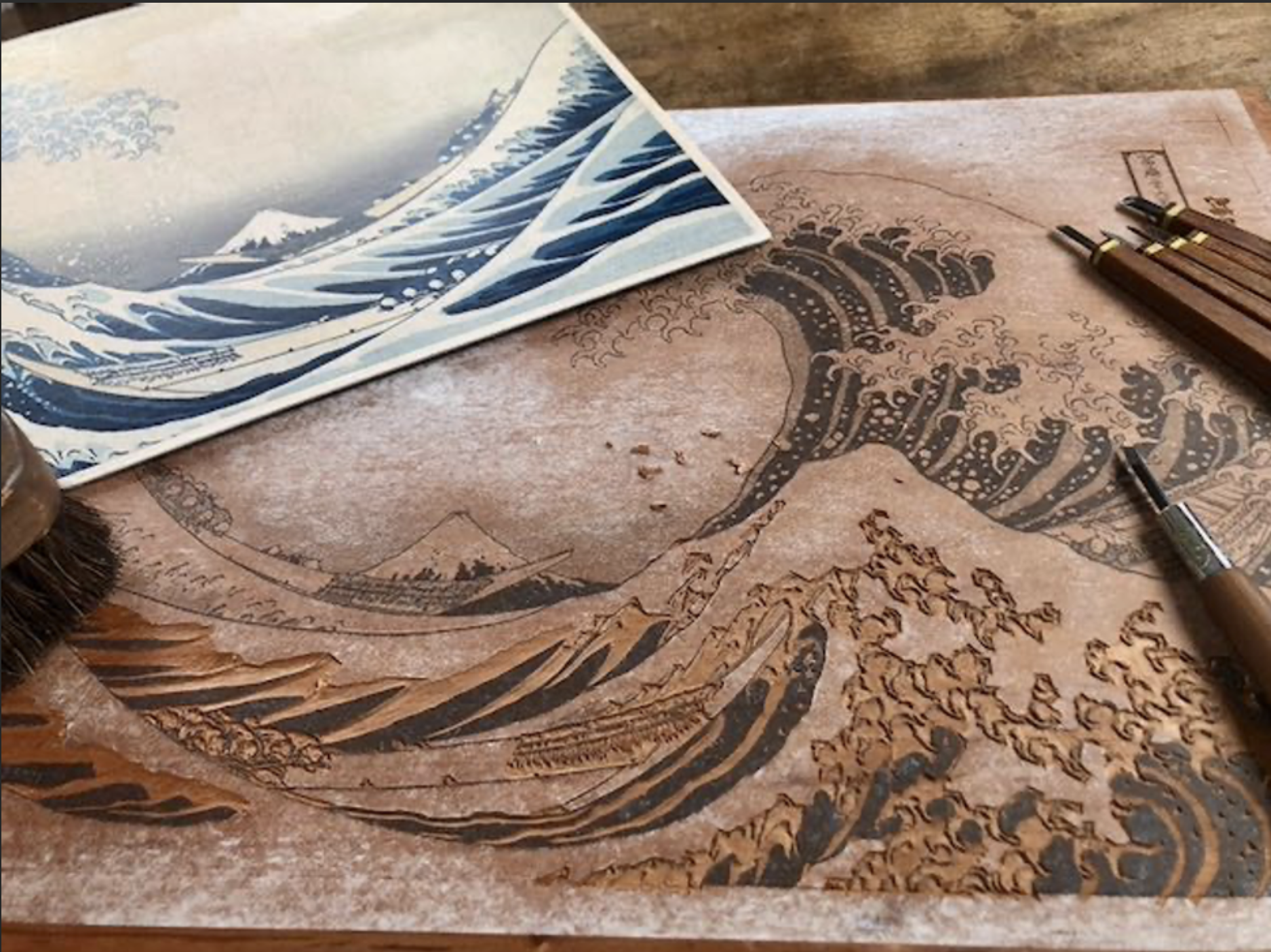 Private Reception, Demo and Workshop at Ronin Gallery